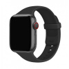 Silikónový remienok TopQ Gummy pre Apple Watch 42-44-45-49 mm čierny 95832
