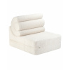 Wigiwama Rozkladacie kreslo Flipster Teddy Variant: Cream White