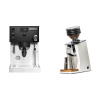 Rancilio Silvia PRO X, black + Eureka Mignon Zero 65 Speedy, CR white