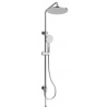 Sapho Sprchy - Sprchový set bez batérie, priemer 25 cm, 3 prúdy, chróm 1202-30
