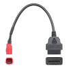JAWA 6 pin redukce OBD2 motocykl OBD2 (diagnostika OBD MOTO EURO 5 JAWA)