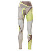 Reebok Bold High-Rise Leggings Womens Yellow Flare 16-18 (L)