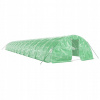 VidaXL Skleník s oceľovým rámom, zelený, 120 m², 24x5x2,3 m