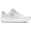 UNDER ARMOUR W Charged Surge 4, White / Distant Gray / Metallic Silver - 38,5
