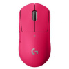 LOGITECH G Pro X Superlight 2 herná myš (910-006797) WiFi (USB prijímač) / Optická (32000 dpi) / Skrolovacie koliesko / Ružová