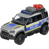 Majorette Land Rover Defender 90 police hotový model Model zásahového vozidla