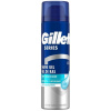 Gillette Series 3x Sensitive Cool gél na holenie pre mužov 200 ml
