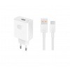 HN-110600E00 Honor Original Cestovní nabíječka 66W + USB-C Datový Kabel White