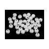 Drevené korálky Ø10mm - 20 g 21 biela