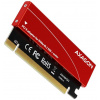 AXAGON slot adaptér do PCIe x16 na M.2 NVMe M-KEY vr. chladiče / PCEM2-S