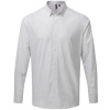 Premier Workwear Pánska košeľa s dlhým rukávom PR252 Silver -ca. Pantone 429C S
