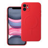 Púzdro Part Silicone Mag Cover, iPhone 11, červené