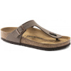 BIRKENSTOCK Sandále Gizeh bfbc Hnedá