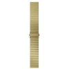 Garett univerzální řemínek 20 mm, zlatý kovový, typ Solid STRAP_GLD_STL_SOLID_20MM
