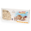 Ugears 3D drevené mechanické puzzle VM-02 Motorka (chopper)