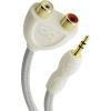 Audioquest FLX-mini/RCA (High End redukce 3,5 mm jack stereo na 2x RCA samice s kabelem o délce 15 cm.)