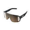 POC Aspire Mid Uranium Black, Clarity Trail Partly Sunny Silver