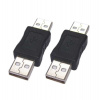 Adaptér USB PremiumCord A-A, samec/samec (KUR-5)