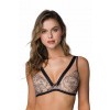 Mat Push-up podprsenka Xanthe - bralette Béžovo-čierna 75B