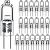 Halogénová žiarovka G4 20W 12V teplá biela 350 lm stmievateľná 20 ks