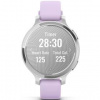 Inteligentné hodinky Garmin Lily 2 Active - Silver / Purple Jasmine Silicone Band (010-02891-01)