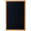 Nástenná popisovacia tabuľa WOODY s popisovačom, 60x80 cm, teak WBW-TE-60-80
