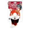 GiGwi Plush Friendz liška s gum kroužkem
