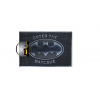 CurePink Gumová Batman Enter The Bacave (60 x 40 cm) šedá [GP85484]