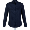 NEOBLU Košile Blaise Women, dlouhý rukáv, dámská COT24318304604-night blue XL Modrá night