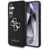 Guess Hardcase 4G Grained Big and Classic Logo (GUHCS25SPGT4MBK) kryt pre Samsung Galaxy S25 – Čierny
