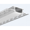 SJ-Tec SJ-ALP6114 zápustný hliníkový profil pre LED, Strieborný, Matný, 1m