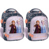 2x Detský školský batoh Disney Frozen, s dvoma priehradkami, 38x28x15 cm (Obľúbené detské batohy s motívom Disney Frozen, ideálne pre školské potreby. Každý batoh má dve hlavné priehradky a praktické