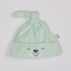 BOBAS FASHION Bavlnená dojčenská čiapočka Bobas Fashion Lucky zelená - 62