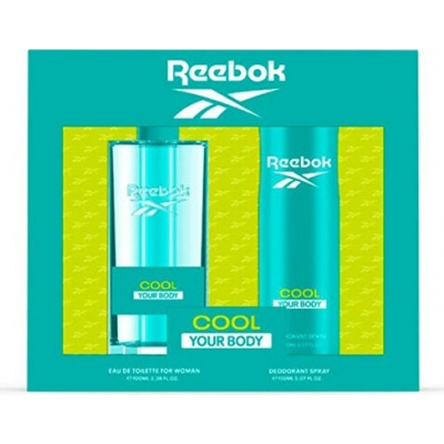 Reebok Cool Your Body For Women - EDT 100 ml + deodorant ve spreji 150 ml