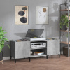 vidaXL Skrinka na platne betónovosivá 121x38x48 cm kompozitné drevo - Sivá - 111337-190138
