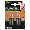 Duracell - rechargeable battery hr03 aaa 750mah 4 kusy