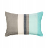 Vankúš - Dekoračný vankúš 60 x 60 cm (Vankúš Stripe tyrkysový 60 x 40 cm Inspire)