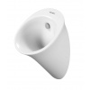 Duravit White Tulip Pisoár, zadný prívod vody, Rimless, s WonderGliss, biela 28173000001