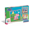 Clementoni: Peppa Pig puzzle - 3 v 1