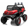 mamido Detské elektrické autíčko Buggy Mercedes-Benz Unimog 4x4 červené