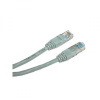 Logo patchcord, UTP, cat.5e, rj45 m/3m, neočakávané, kríž, sivá