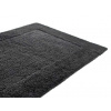 Kúpelňová predložka - Bavlnená bavlnená koberec. Dizajn maca Graphit 80x160 (Kúpelňová predložka - Bavlnená bavlnená koberec. Dizajn maca Graphit 80x160)
