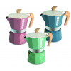 moka kávovar Pedrini MyMoka Color 2022 - 6 šálok, Kávovary farby , veľkosti Ružová