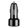 Baseus Magic Car Charger USB + USB-C QC 4.0 PD 45W (čierna) CCMLC20C-01