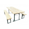 TENTino Profi pivný záhradný set 200x80 cm - STÔL + 2x LAVICA
