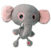 Dog Fantasy Big head slon plyšový pískací 30cm