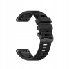 FIXED Silicone Strap Garmin QuickFit 22mm čierna FIXSST-QF22MM-BK