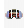 Lyžiarske okuliare 100% Snowcraft Hiper - launch/mirror red lens