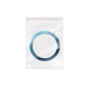 Universal round plate / magnet ring compatible with MagSafe silver