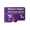 WD MicroSDXC karta 1TB Purple Class 10 R:100W:60 MBs WDD100T1P0C